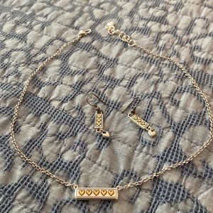 BRIGHTON Earrings & Necklace Set